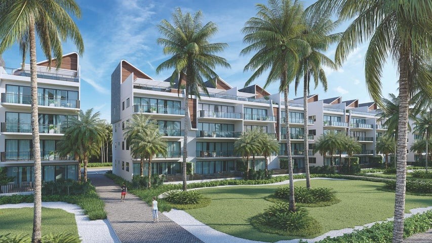 apartamentos - Proyecto en venta Punta Cana #21-2799 tres dormitorios, balcón. seguridad.
 6