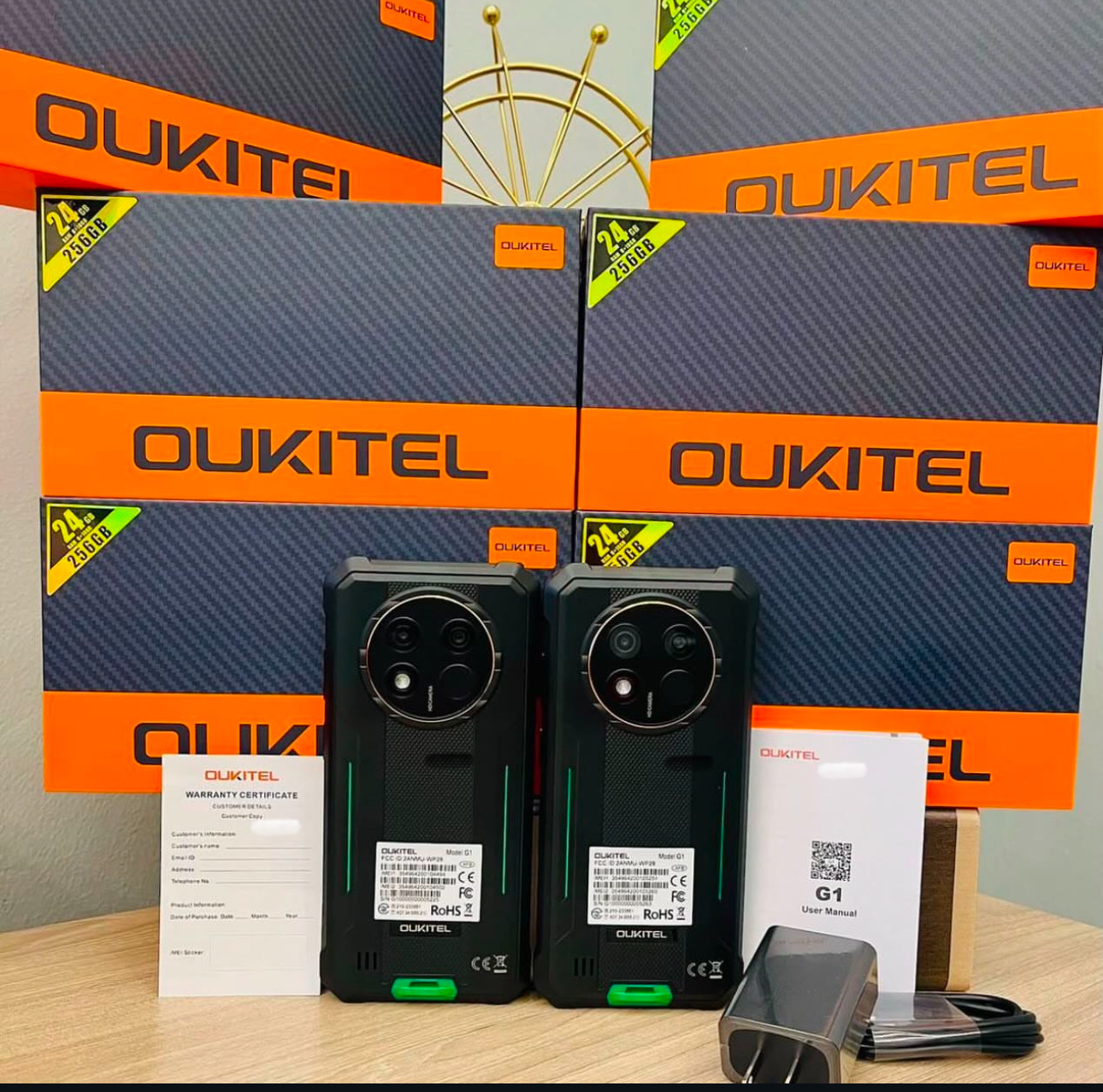 celulares y tabletas - Oukitel g1 256gb 24ram  0