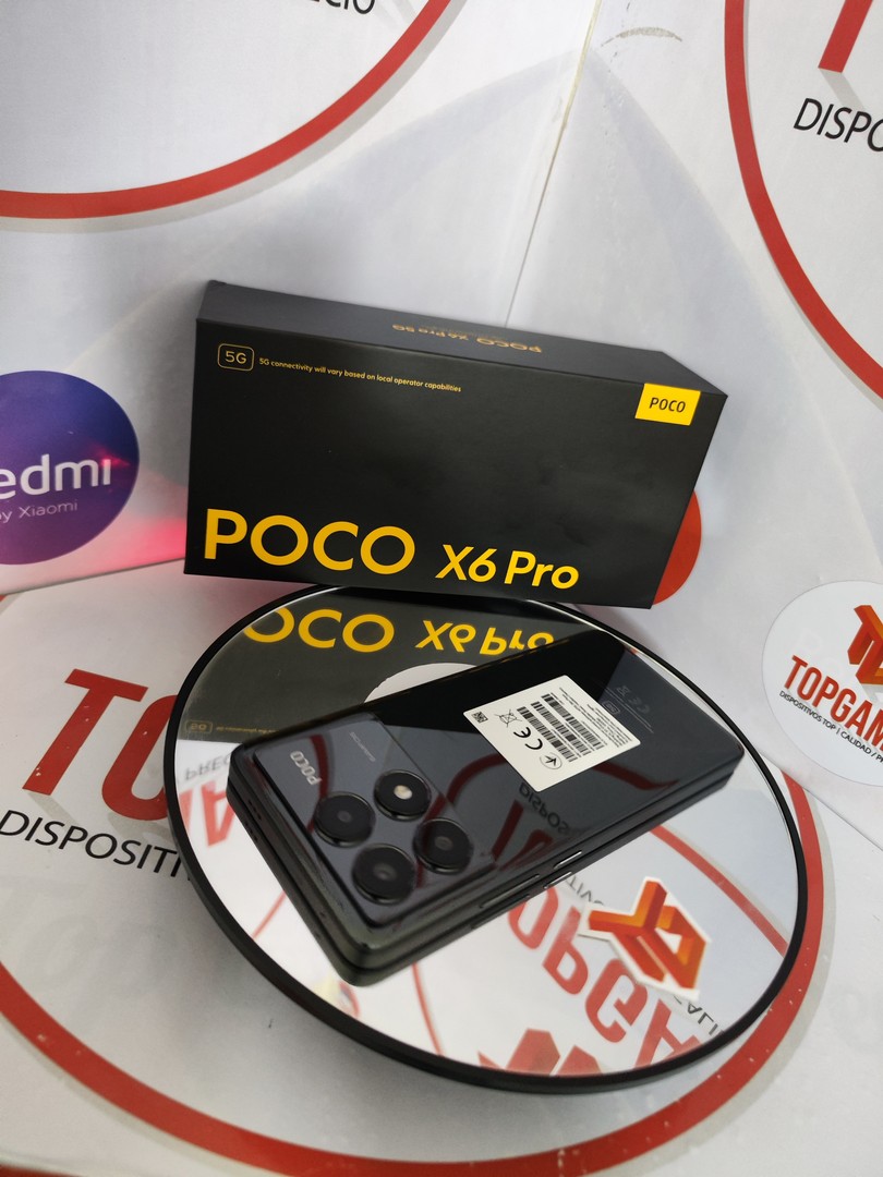 celulares y tabletas - POCO X6 Pro 5G, 8GB RAM + 256GB ROM 4