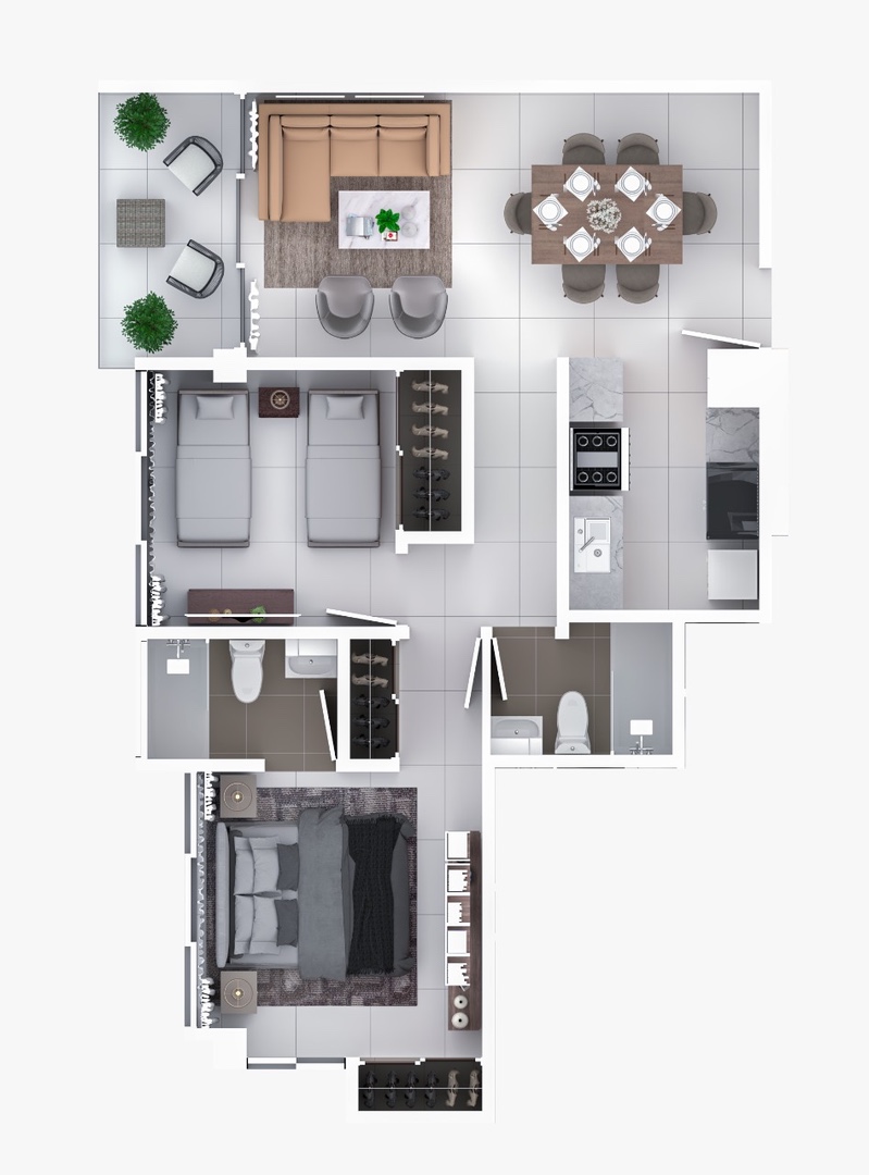apartamentos - Apartamentos en venta mirador norte 6