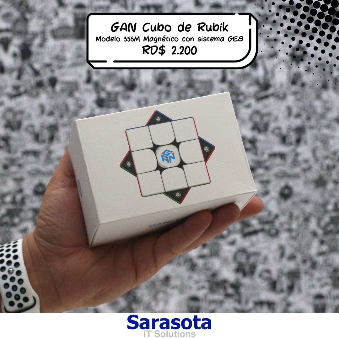 hobby y coleccion - GAN Cubo 3X3 modelo 356M con GES Somos Sarasota