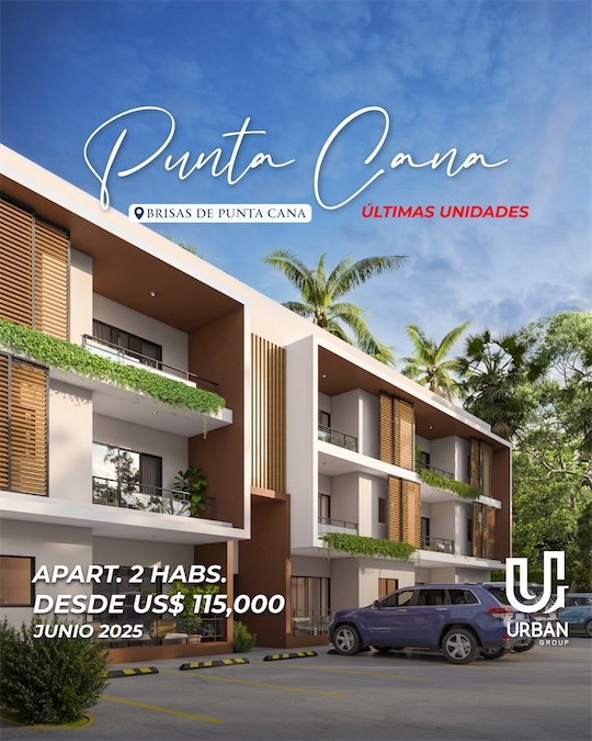 apartamentos - Exclusivos apartamentos 2 habitaciones 📍Punta Cana 