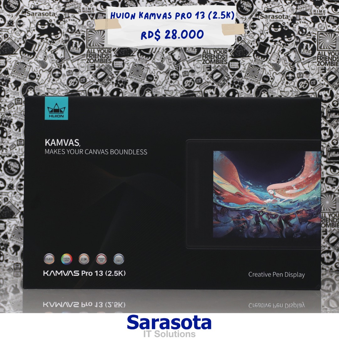 computadoras y laptops - Huion Kamvas Pro 13 (2.5K) (Somos Sarasota)