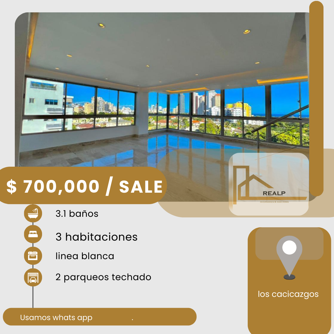 apartamentos - hermoso apartamento en venta