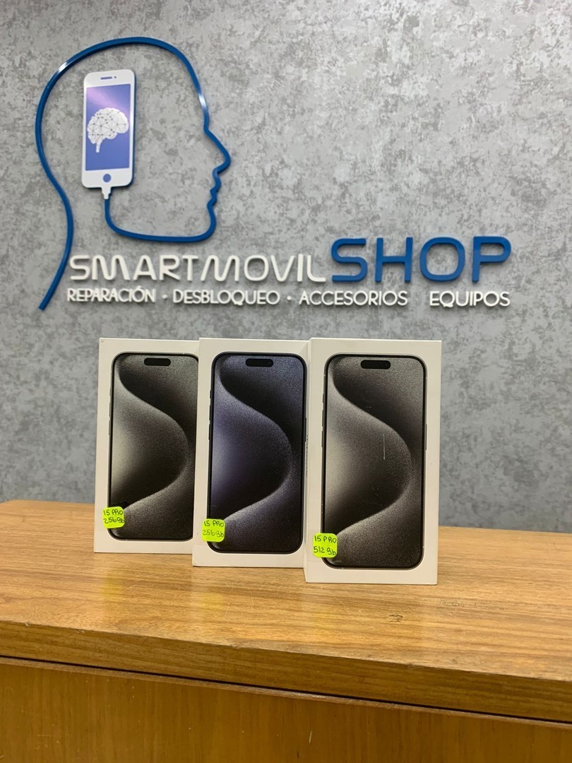 celulares y tabletas - IPHONE 15 PRO 256GB NUEVOS SELLADOS ( SOMOS TIENDA )