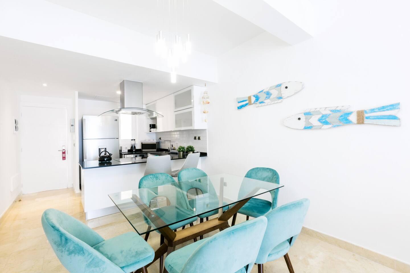 apartamentos - Vive o invierte en el mejor complejo de Punta Cana - Apartamento amueblado 5