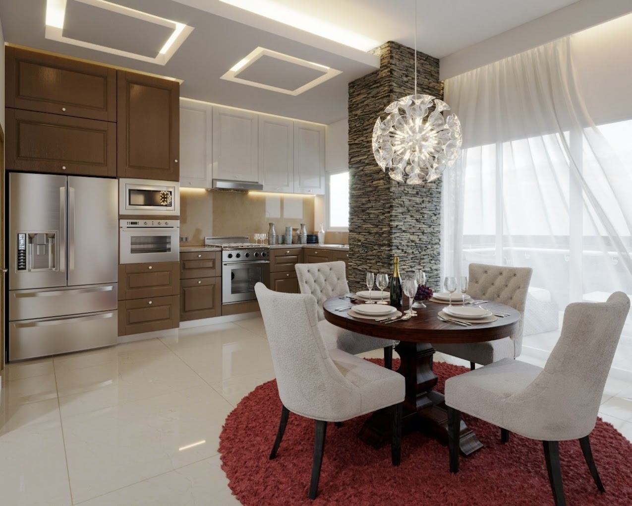 apartamentos - lujosos y modernos aptos de 1,2 y 3 habitaciones en Country Kapital Residences 7