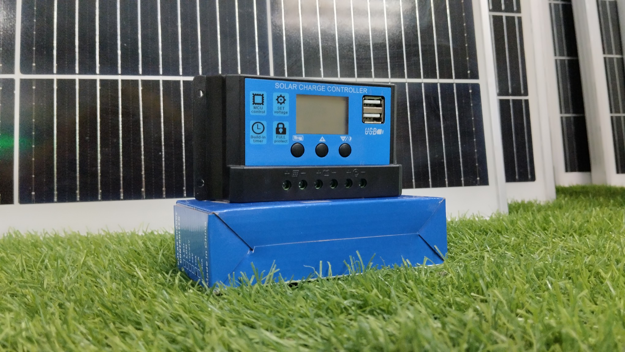 plantas e inversores - Ya llegaron los controladores de energía solar pwm de 10amp en oferta 1