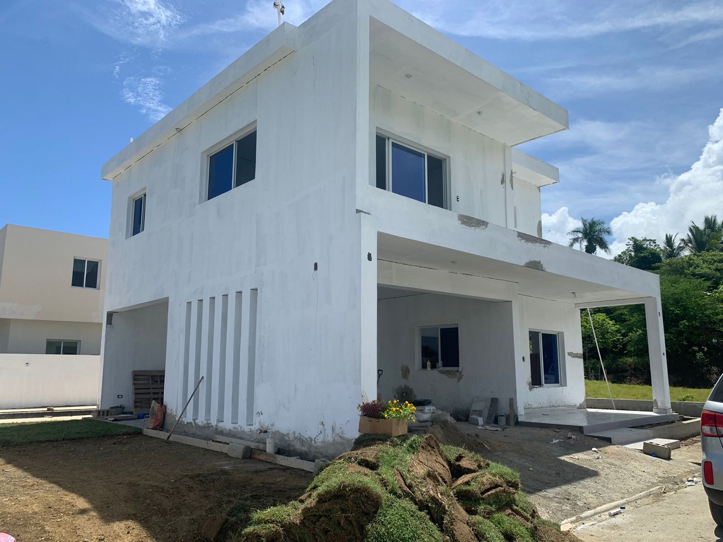 casas - Casa con patio y piscina a 3 minutos de playa dorada nueva lista para entrega 3