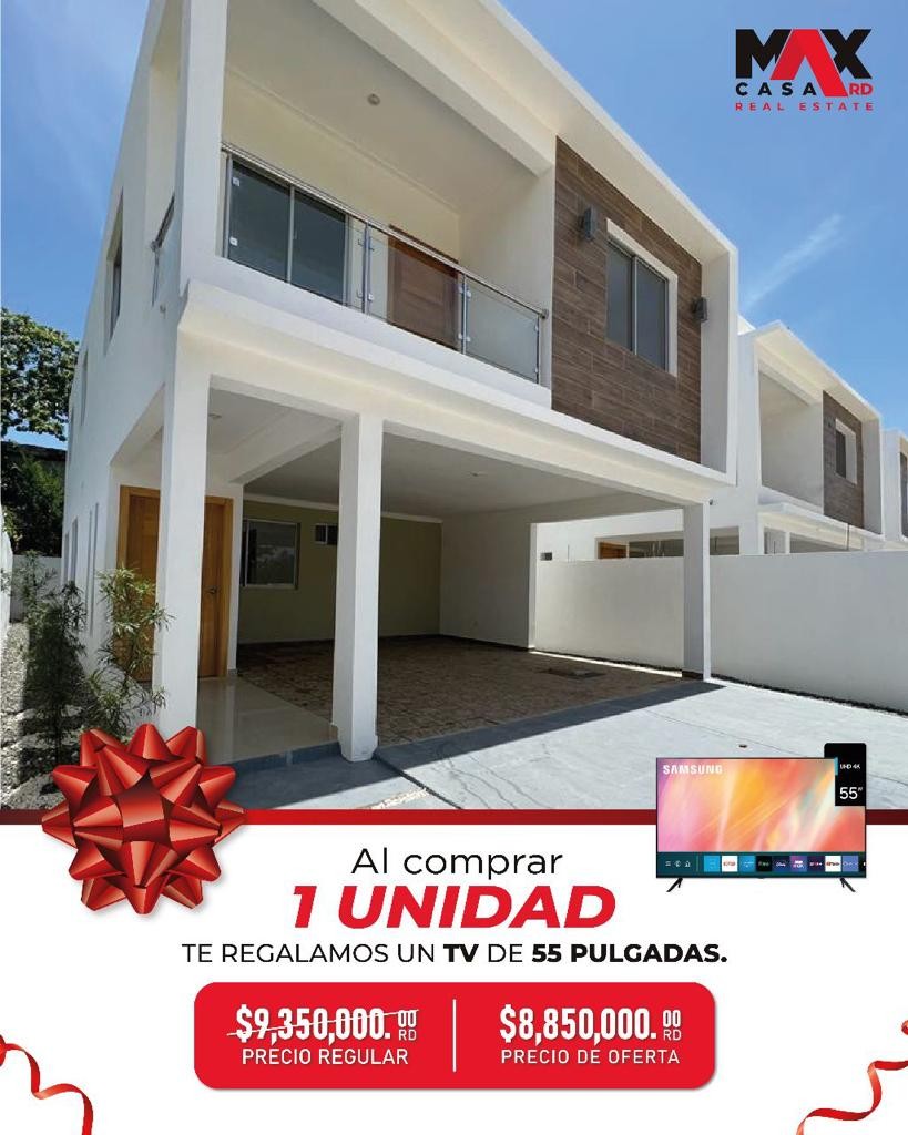 casas - DE OPORTUNIDAD CASA DE VENTA UBICADO EN BRISA ORIENTAL, SAN ISIDRO SANTO DOMINGO