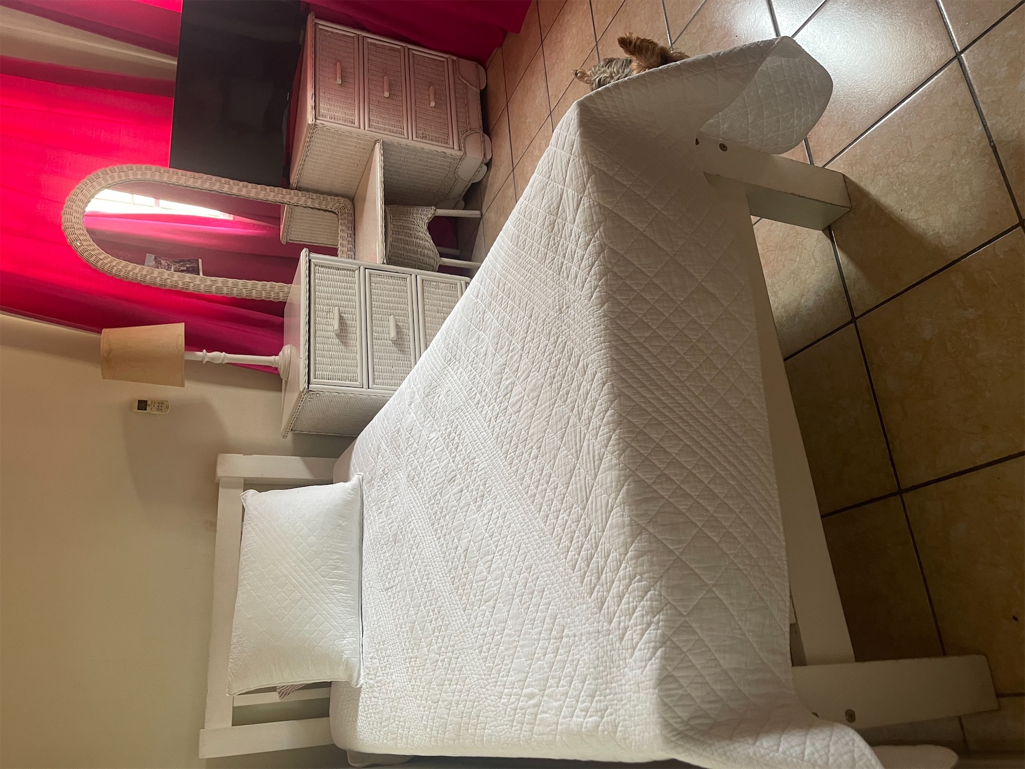 muebles y colchones - DE OPORTUNIDAD Gavetero Color Blanco Completo con Espejo y Asiento 2