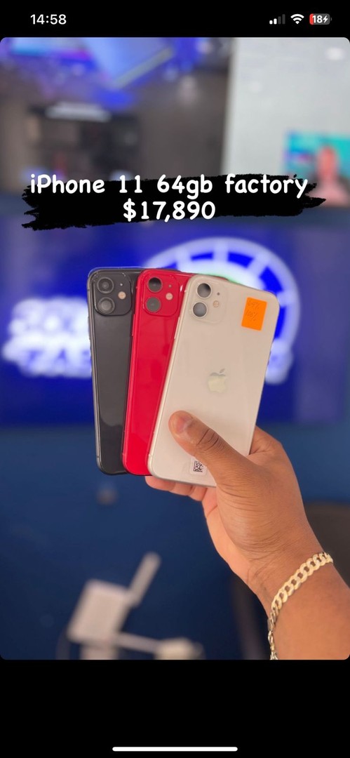 celulares y tabletas - Iphone 11 de 64Gb 