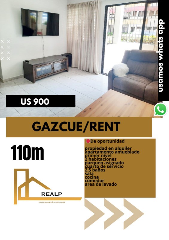 apartamentos - Apartamento en gazcue 2 hab amoblado 0