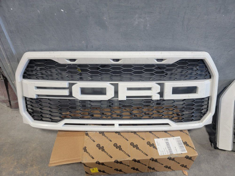 repuestos - Parrilla Para Ford Raptor Bumper 2015 -2017  1