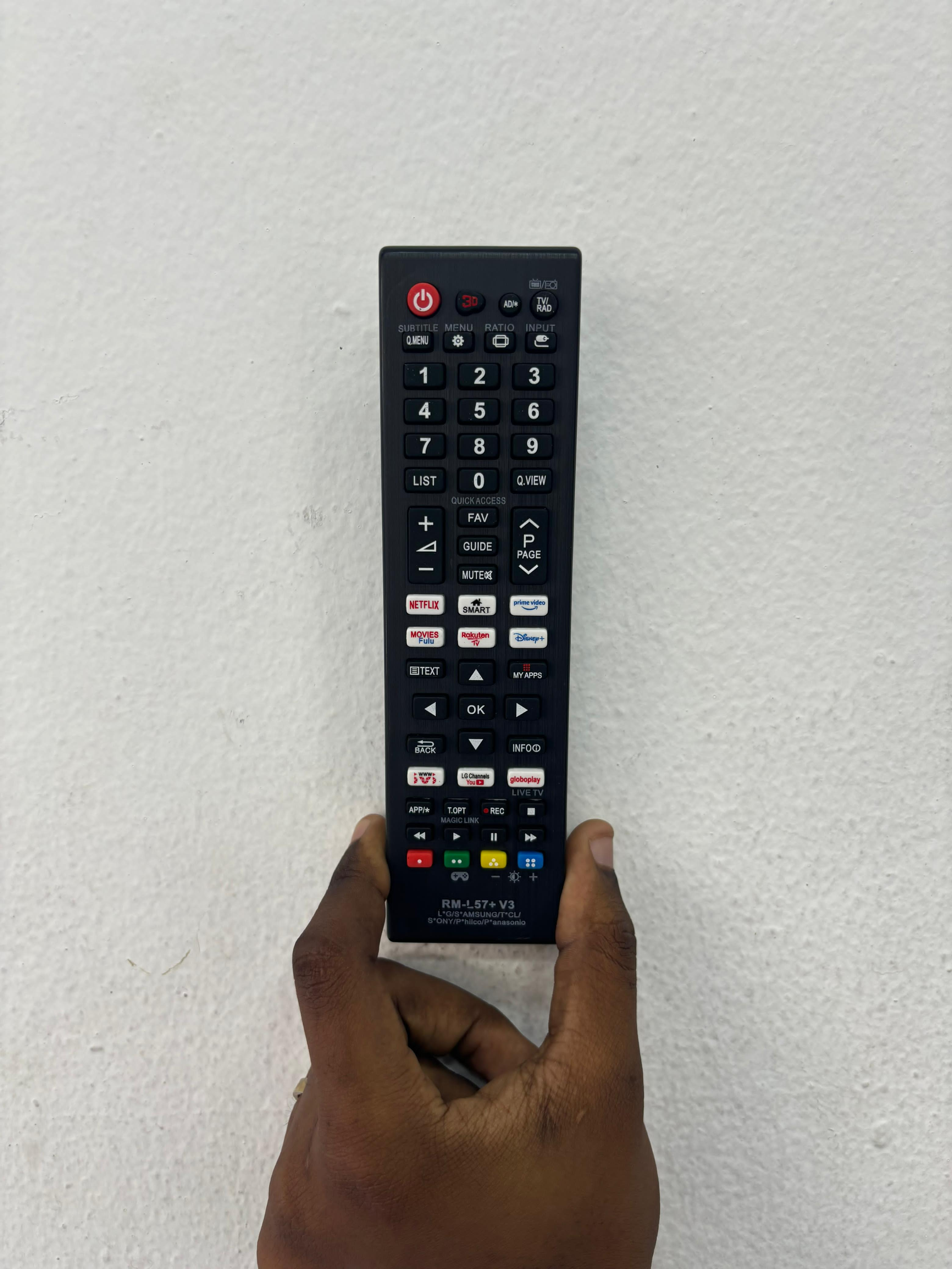 tv - CONTROL UNIVERSAL RM-157 V3 IDEAL PARA TV LG SAMSU