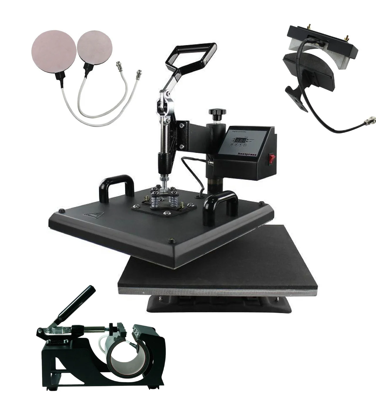 otros electronicos - Maquina de sublimacion 5 en 1, 12"x15" 0