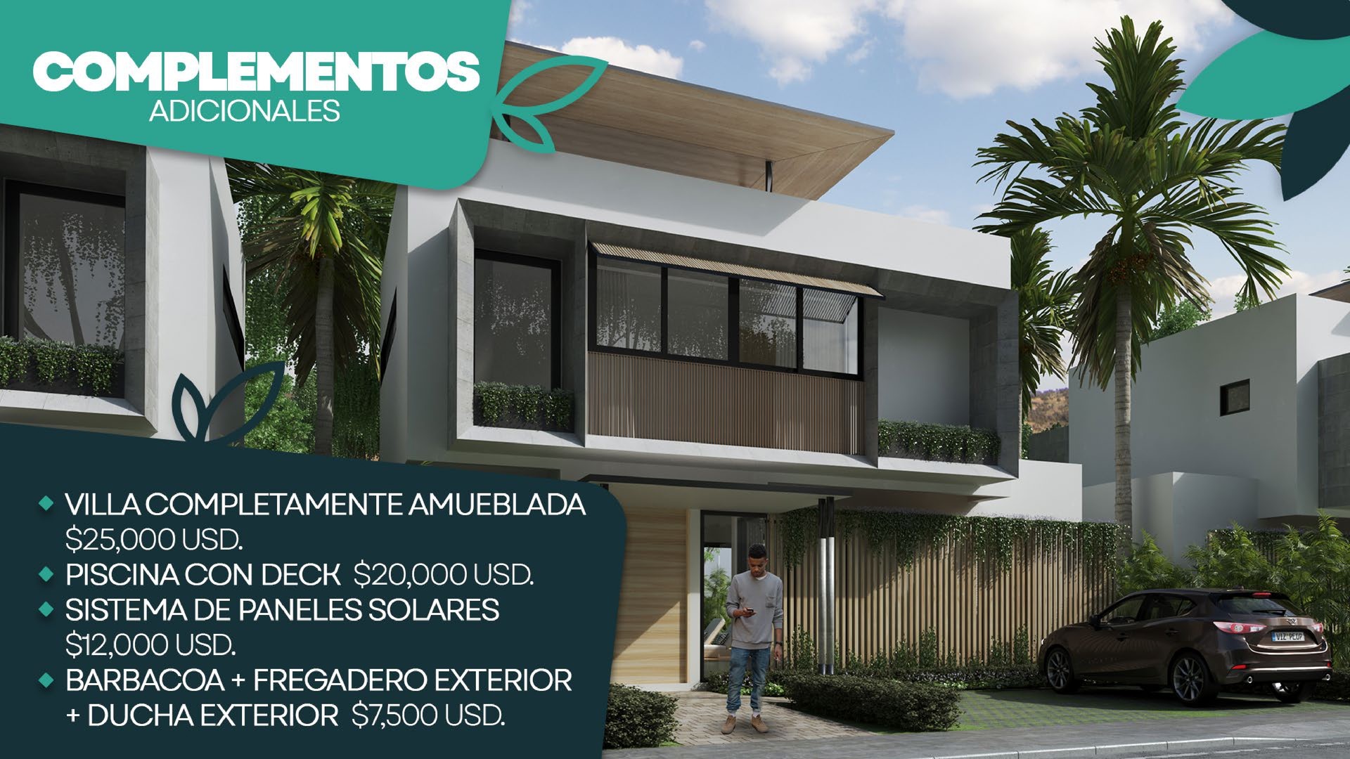 casas vacacionales y villas - Hermoso Proyecto En Construccion En Punta Cana, Villas De 2 Y 3 Hab.  3