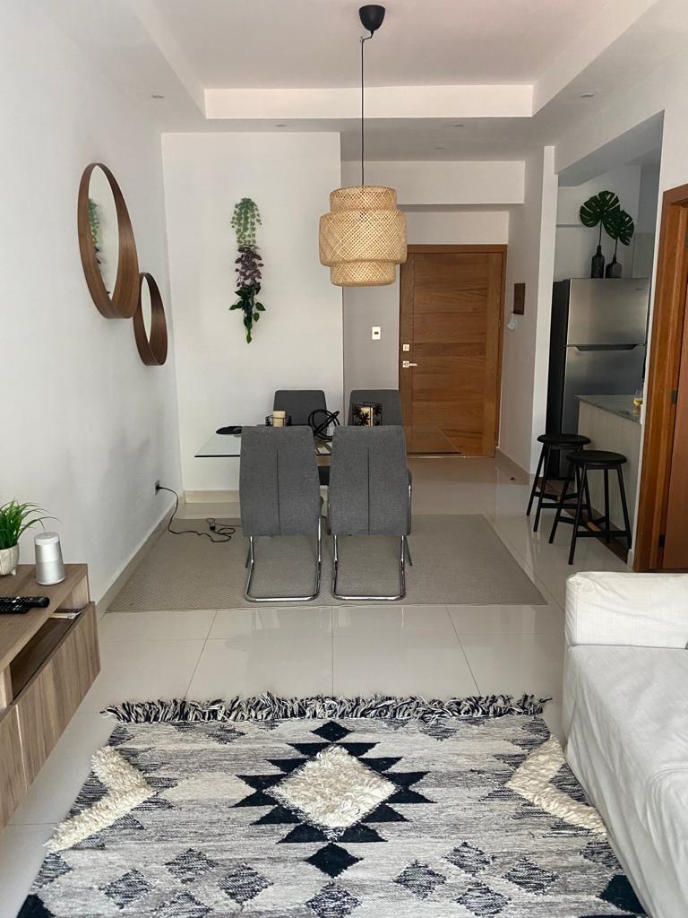 apartamentos - Alquilo apto amueblado en Bella Vista, 1 hab 5