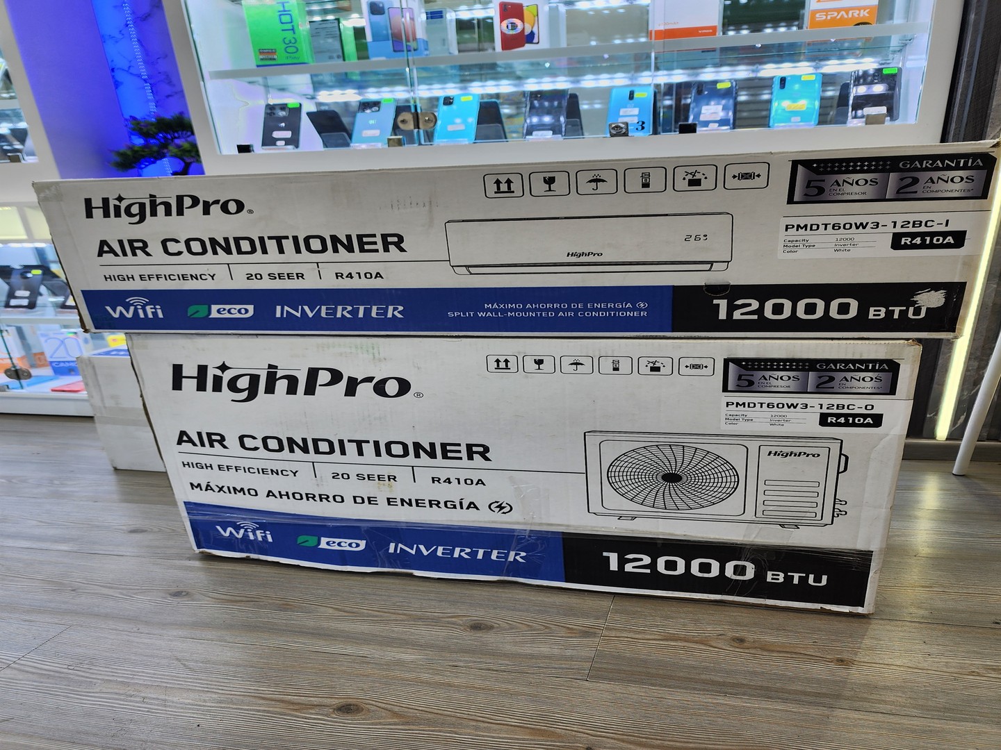 aires acondicionados y abanicos - AIRE HIGHPRO 12000 BTU