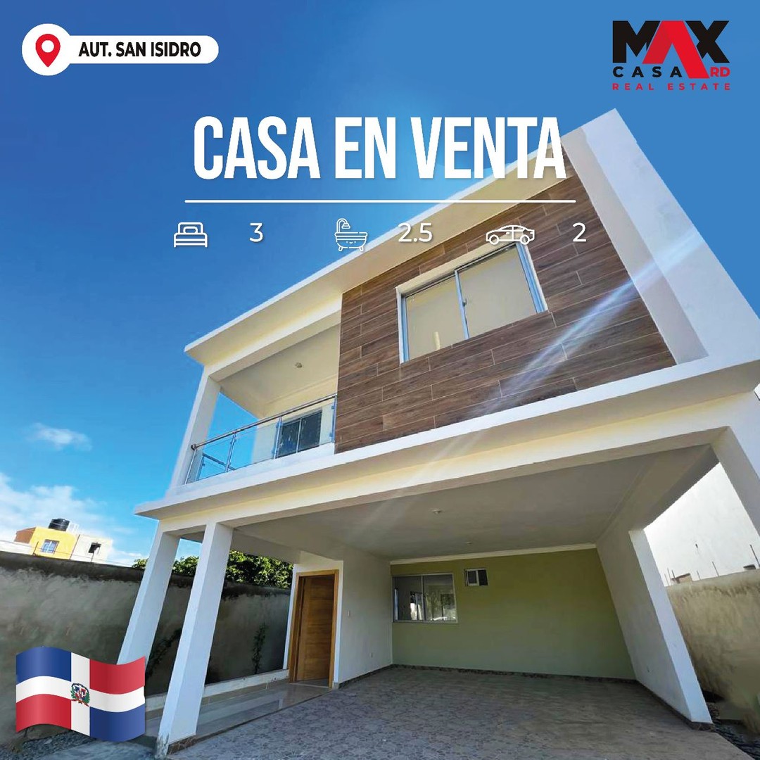 casas - CASAS DE VENTA EN AUT. SAN ISIDRO, SANTO DOMINGO ESTE, ZONA ORIENTAL 0