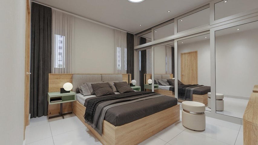 apartamentos - Proyecto en venta Punta Cana #24-984 dos dormitorios, piscina, balcón, terraza.
 5