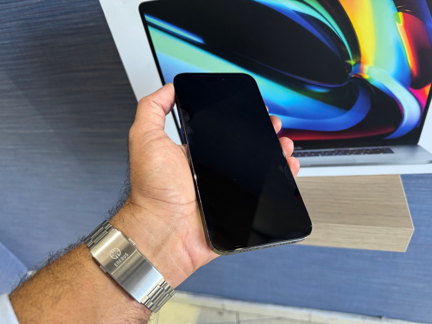 celulares y tabletas - iPhone 14 Pro Max 256GB Como Nuevo, Desbloqueado, Garantía $ 53,500 NEG 1