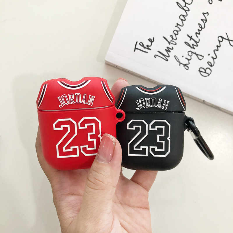 otros electronicos - COVER AIRPODS DISEÑO 23 JORDAN  2