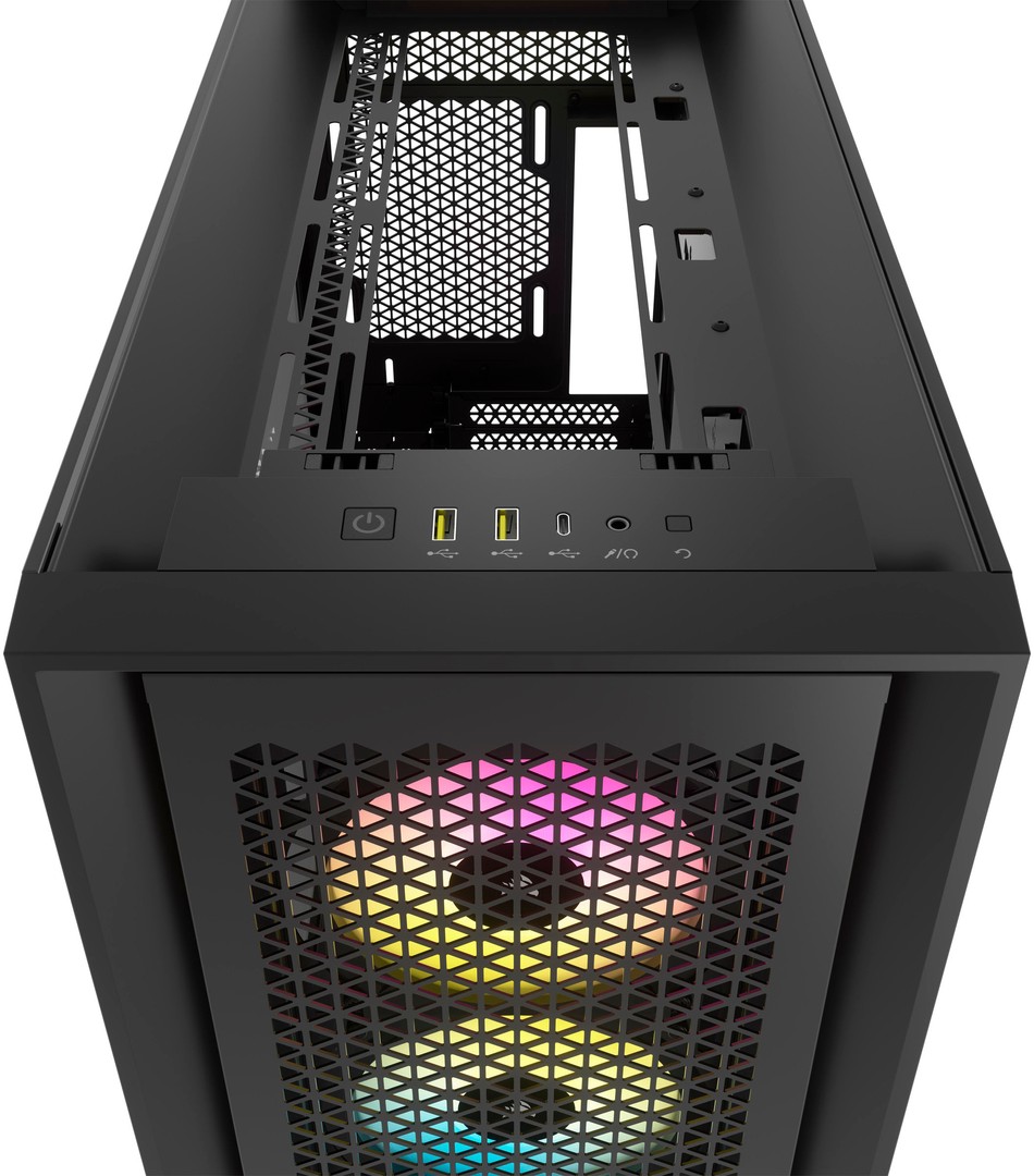 computadoras y laptops - CASE CORSAIR 5000D RGB AIRFLOW, MID TOWER, BLACK, 7 EXPANSION SLOT 4