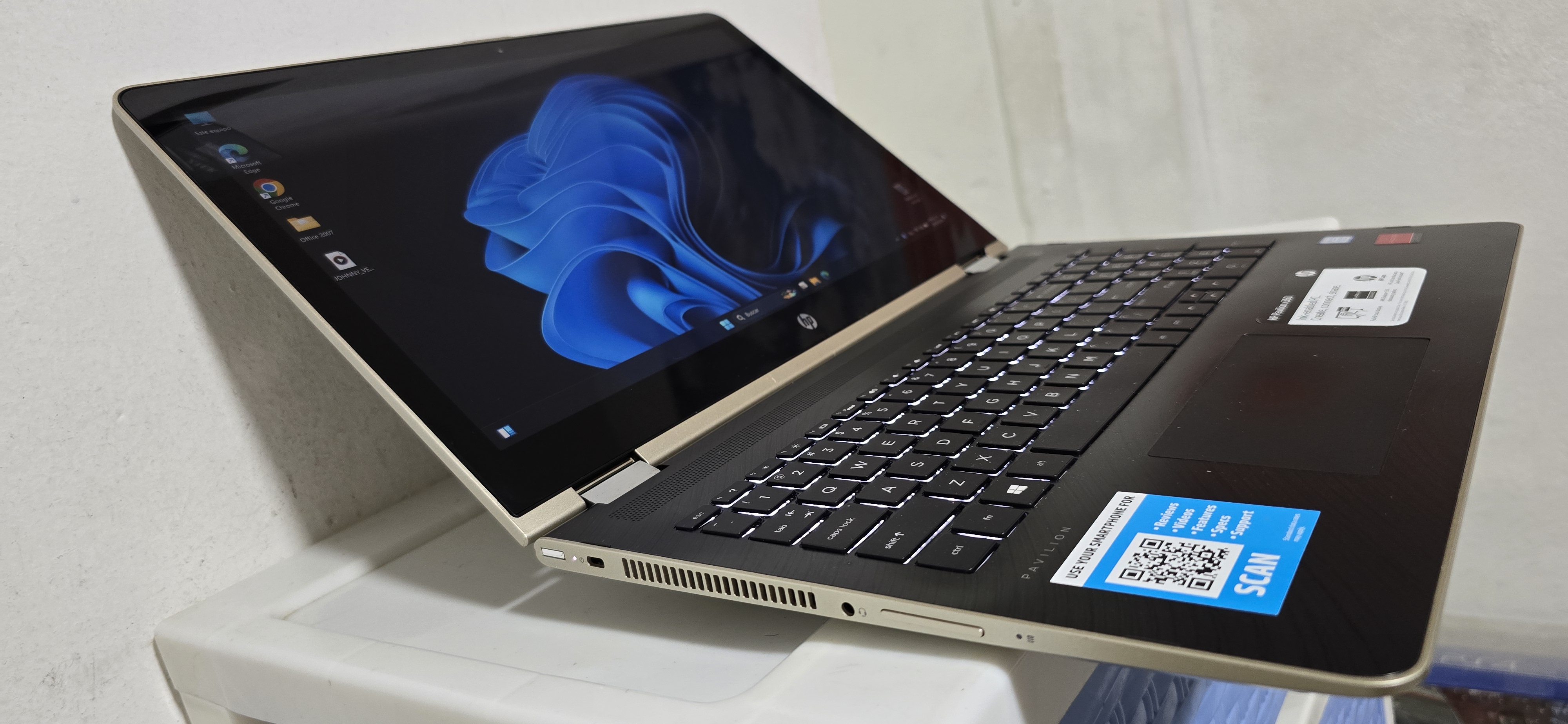 computadoras y laptops - hp Pavilion 360 17 Pulg Core i7 Ram 16gb ddr4 Disco 256gb solido Doble Video  3