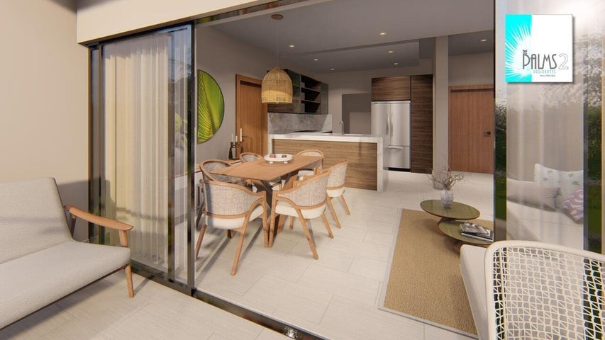 apartamentos - Proyecto en venta Punta Cana #23-1115 un dormitorio, piso bajo, balcón.
