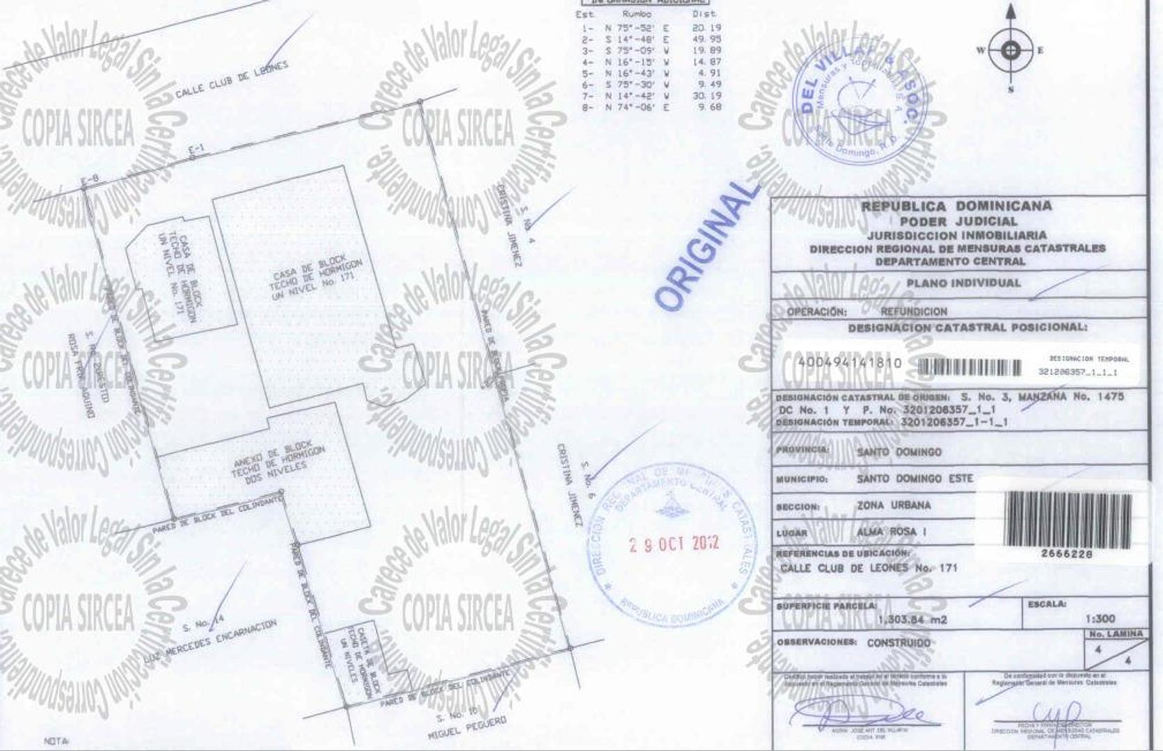 solares y terrenos - Solar en venta en el Ensanche Alma Rosa 1, Santo Domingo Este 0