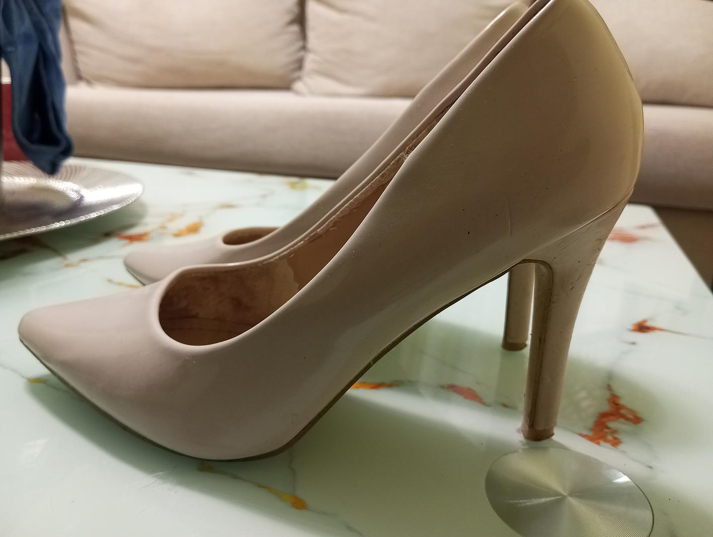 zapatos para mujer - tacones beige 