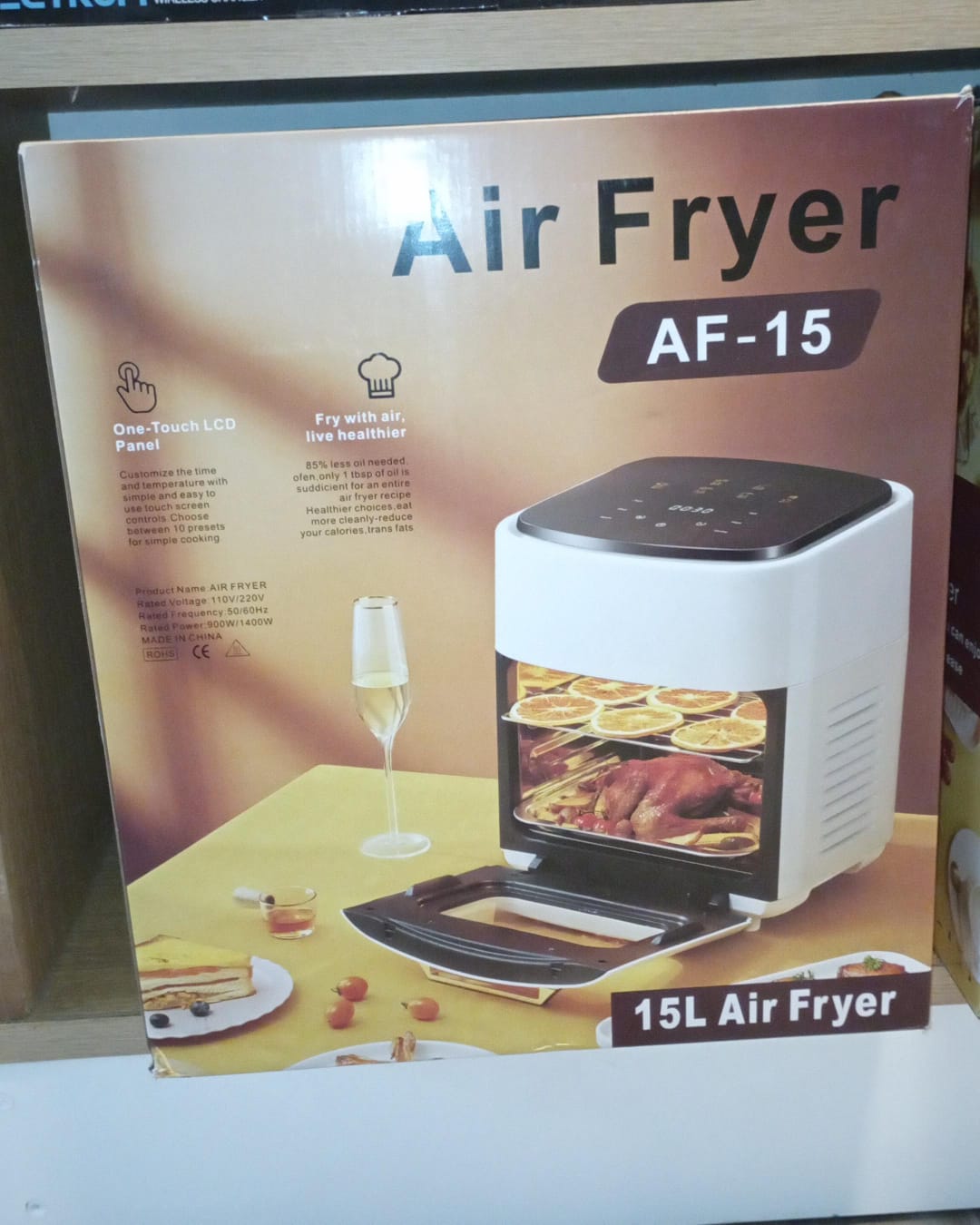 electrodomesticos - Freidora de Aire Air Fryer Af-15 2