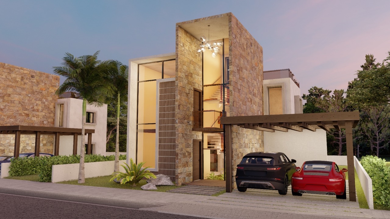 casas vacacionales y villas - Exclusivo proyecto de villas en boca chica Santo Domingo este  2
