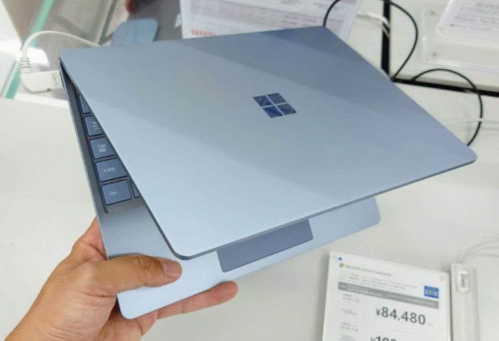 computadoras y laptops - Microsoft Surface Laptop Go3, Core i5 12th, Touch 12,4" 8GB RAM, 256GB SSD Nueva