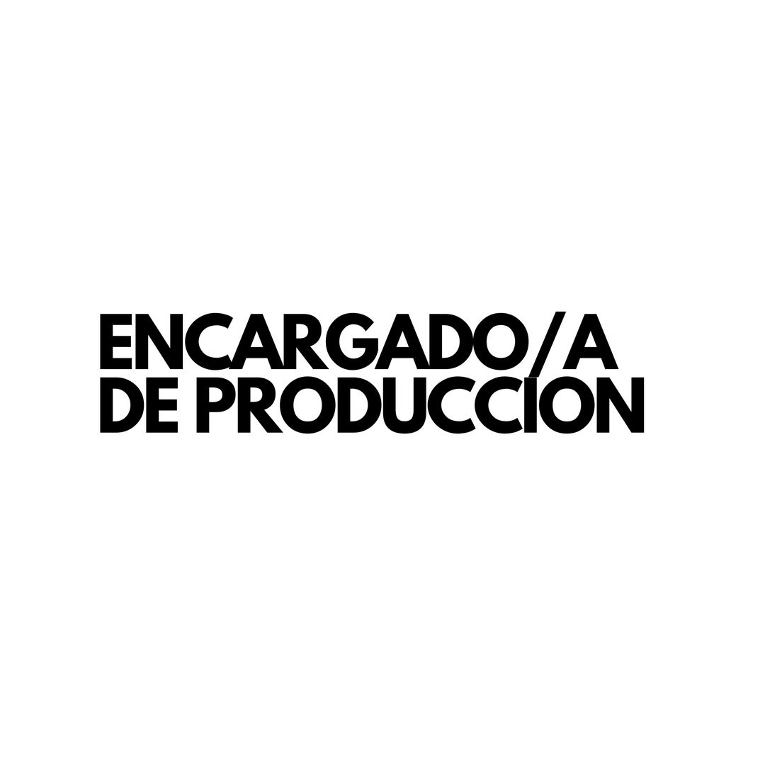 empleos disponibles - ENCARGADO DE PRODUCCION RESTAURANTE