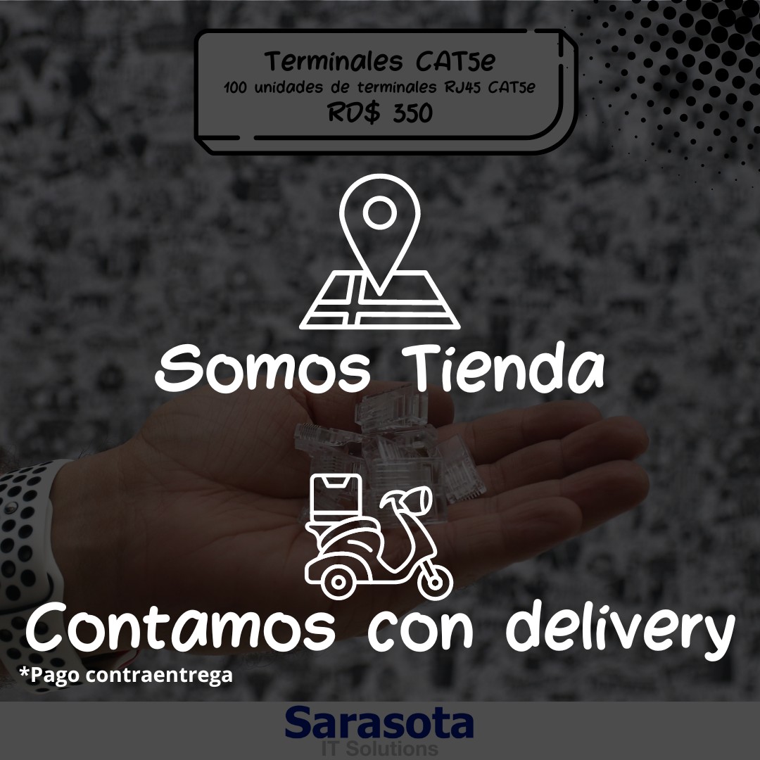 accesorios para electronica - Terminales CAT5e RJ45 Somos Sarasota 1