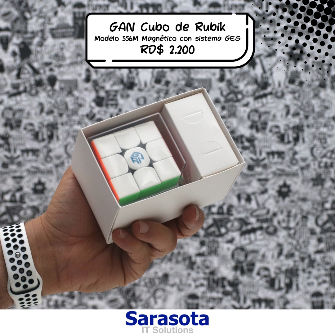 hobby y coleccion - GAN Cubo 3X3 modelo 356M con GES Somos Sarasota 1