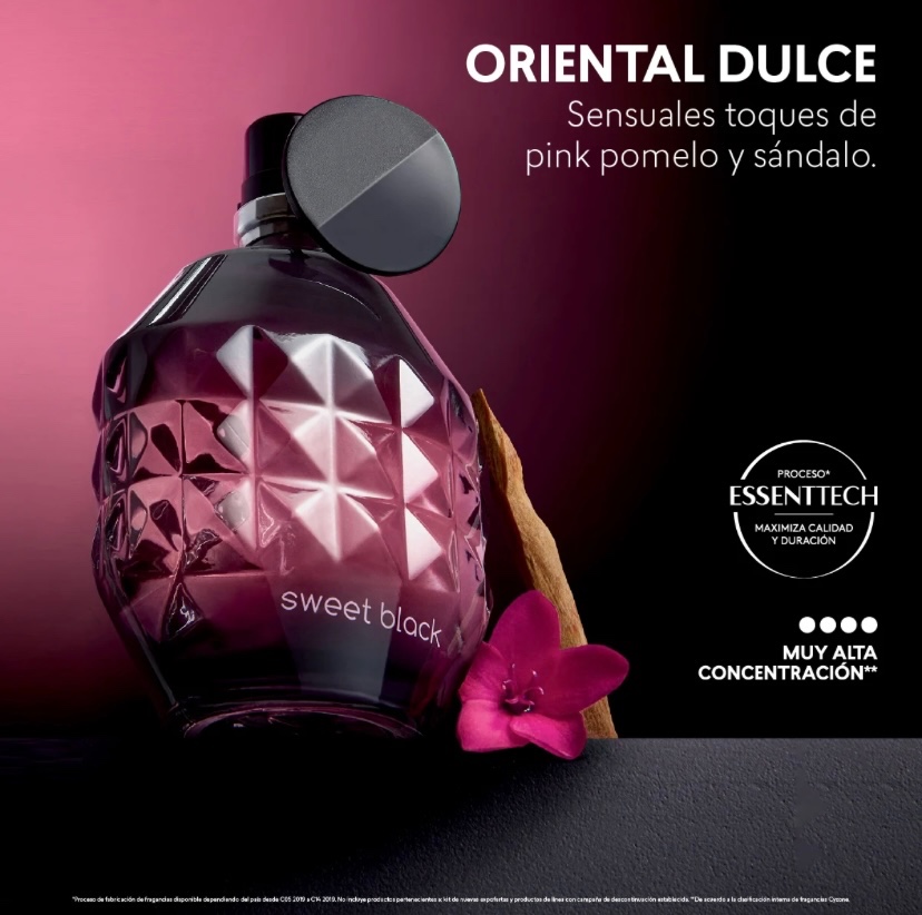 joyas, relojes y accesorios - Perfume De Mujer Sweet Black, 50 ml 2