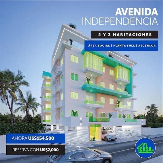 apartamentos - Ave. Independencia📍

Esta es tú oportunidad de tener tu apartamento propio 