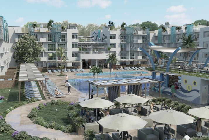 apartamentos - Proyecto en venta Punta Cana #23-1319 tres dormitorios, amueblado, seguridad.
 3