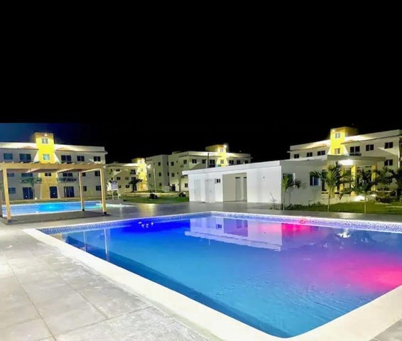 apartamentos - Apartamento en venta Punta Cana #24-1619 dos dormitorios, balcón, piscina.
 7