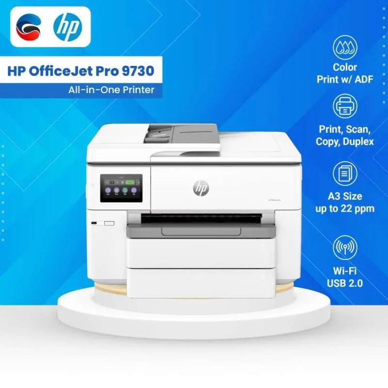 impresoras y scanners - MULTIFUNCION  HP OFFICEJET 9730 IMPRESION 11X 17