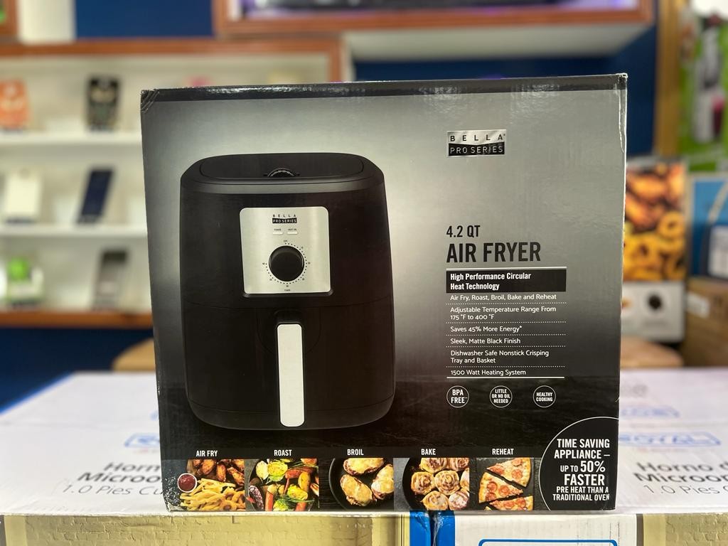 electrodomesticos - FREIDORA DE AIRE AIR FRYER BELLA PROSERIES
 0