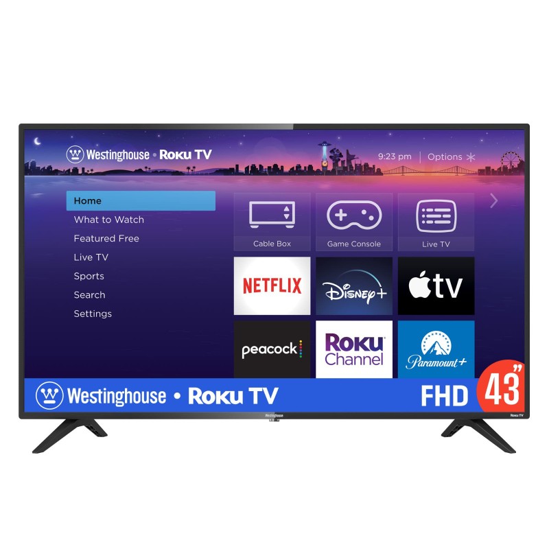 tv - OFERTA Televisor Westinghouse Smart TV 43 Pulgadas 0