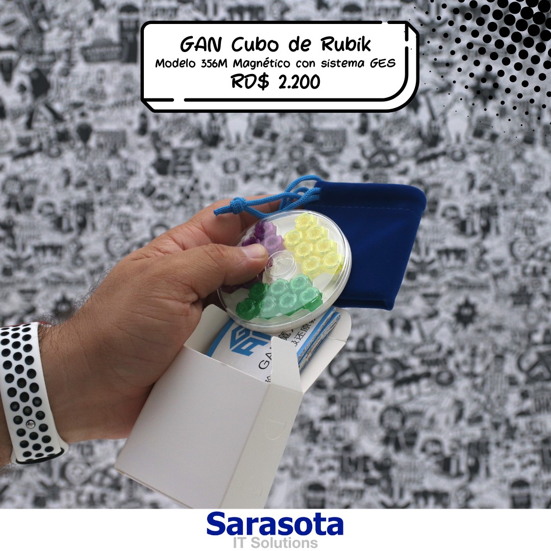 hobby y coleccion - GAN Cubo 3X3 modelo 356M con GES Somos Sarasota 2