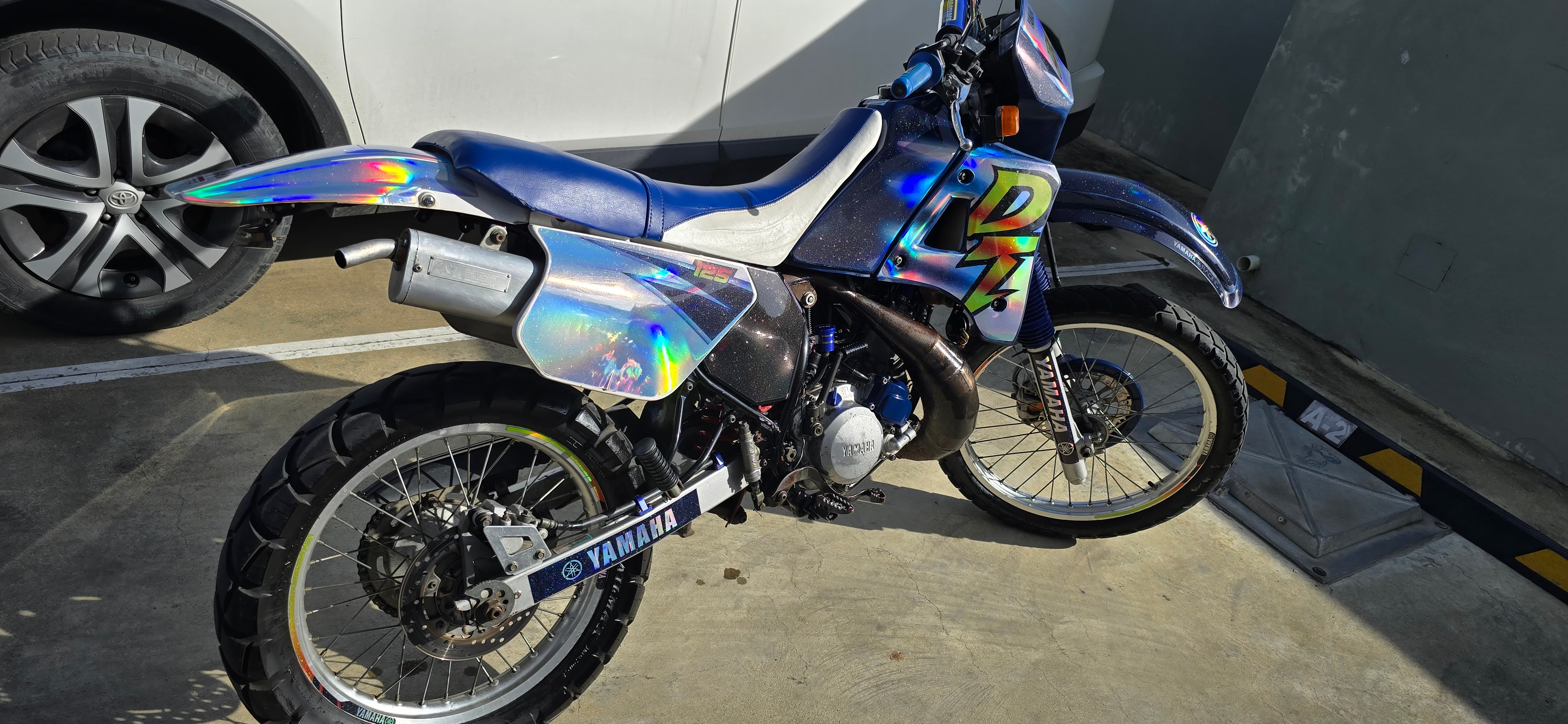 motores y pasolas - vendo yamaha DTR 125CC AÑO 92 EL MAS NUEVO 