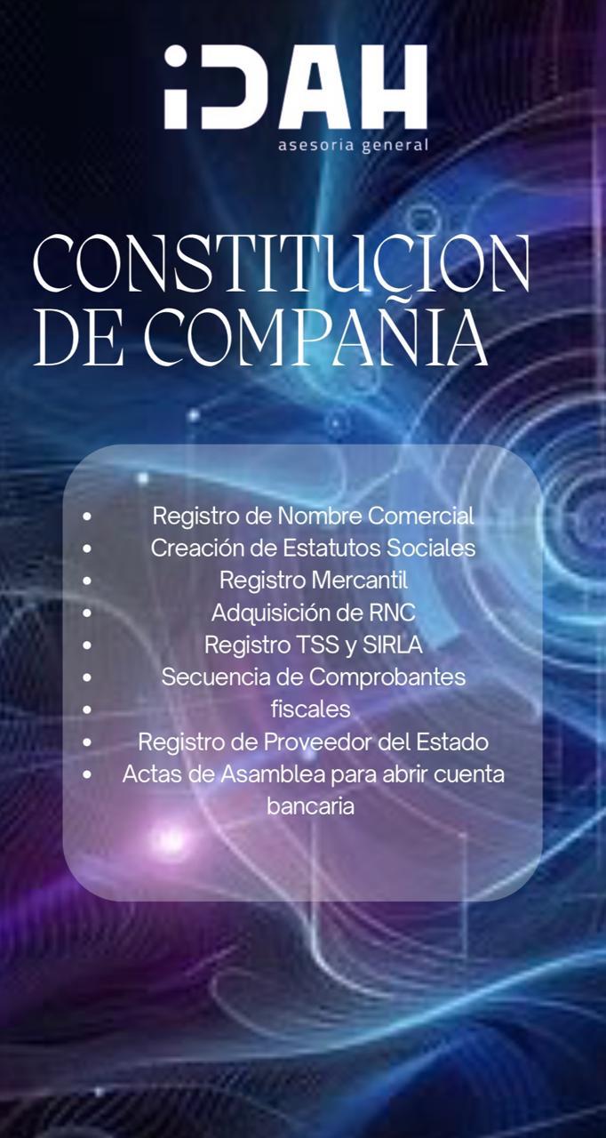 servicios profesionales - Asesoría y consultoría empresarial
Trabajamos con Carnet de Exensión ITBIS  3