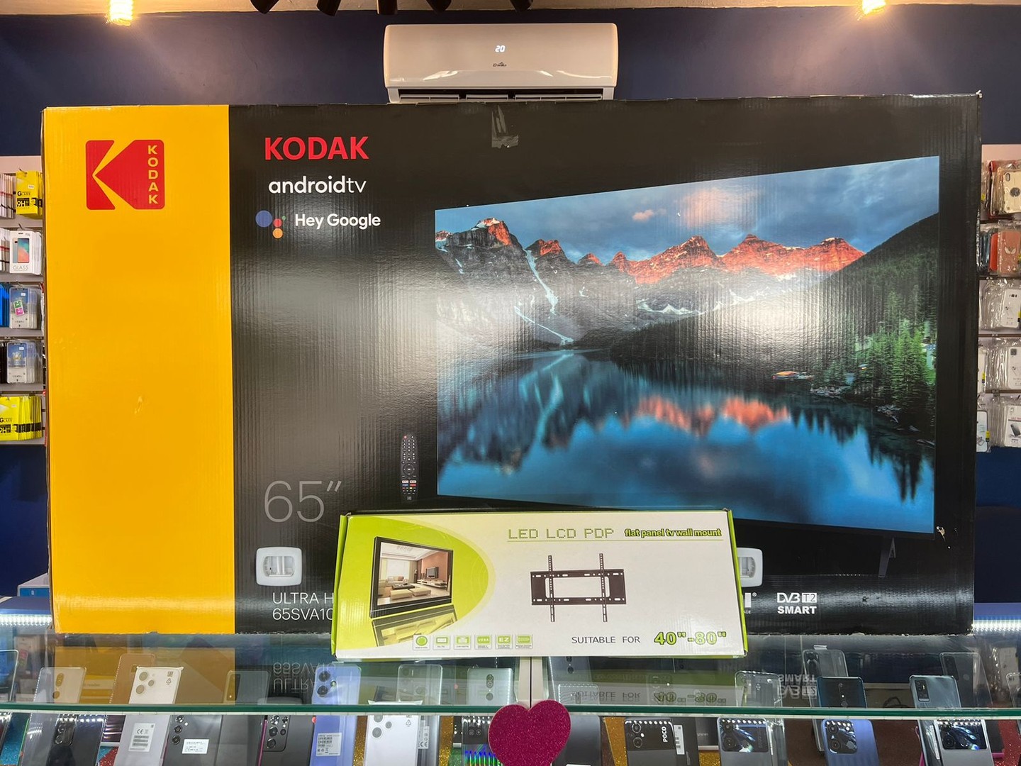 tv - SMART TV KODAK DE 65 PULGADAS GOOGLE TV CONTROL POR VOZ 4K 2024 NUEVAS #NUEVAS
 0