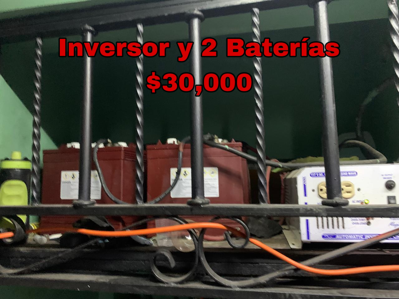 electrodomesticos - 1 inversor con 2 baterías 